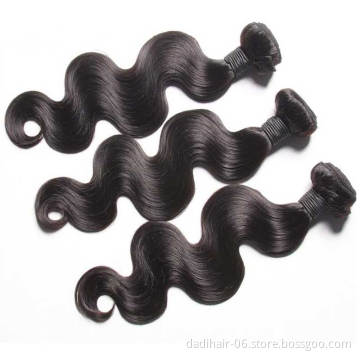 Adorable 8a cuticle aligned Human Hair Body Wave Indian Remy Hair Weave extensions